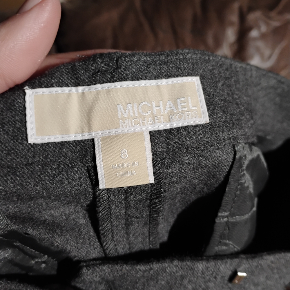MICHAEL Michael Kors Gray Trousers